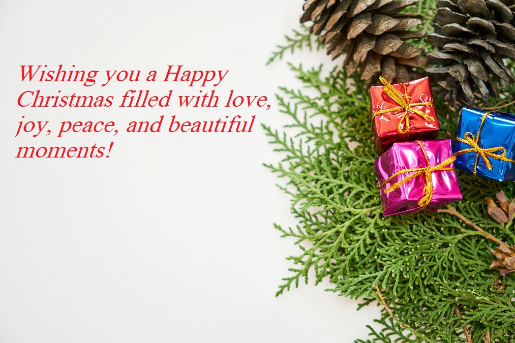 happy christmas with love