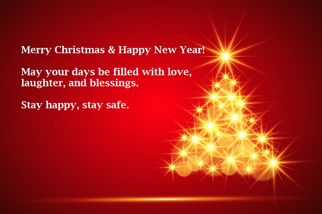 best 75 Merry Christmas and Happy New Year Wishes