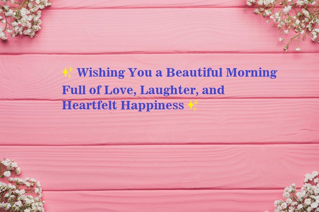 morning full of love